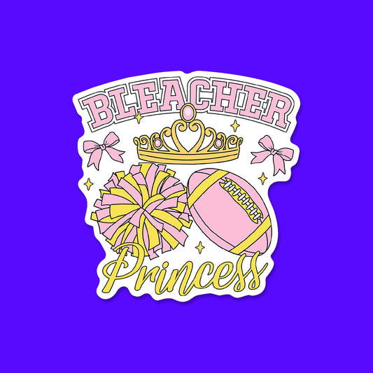 Bleacher Princess Sticker