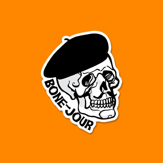 Bone-jour Sticker