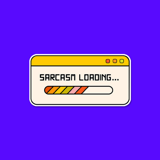 Sarcasm Loading Sticker