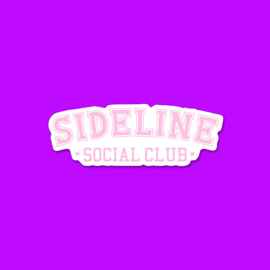 Sideline Social Club Sticker 2
